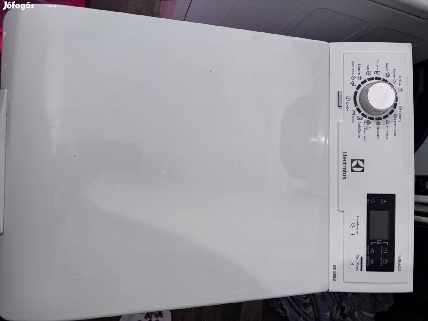 Electrolux 6kg felültöltős mosógép Garanciával 
