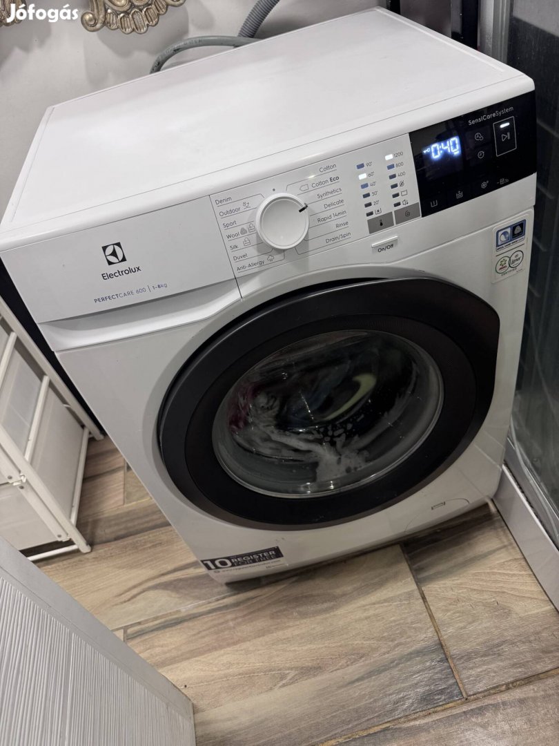 Electrolux 8kg mosógép Garanciával 