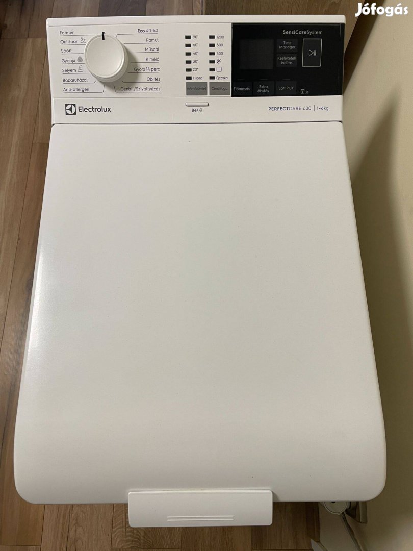 Electrolux EW6TN4262H Perfectcare felültöltős mosógép, 6 kg, 1200 f/p