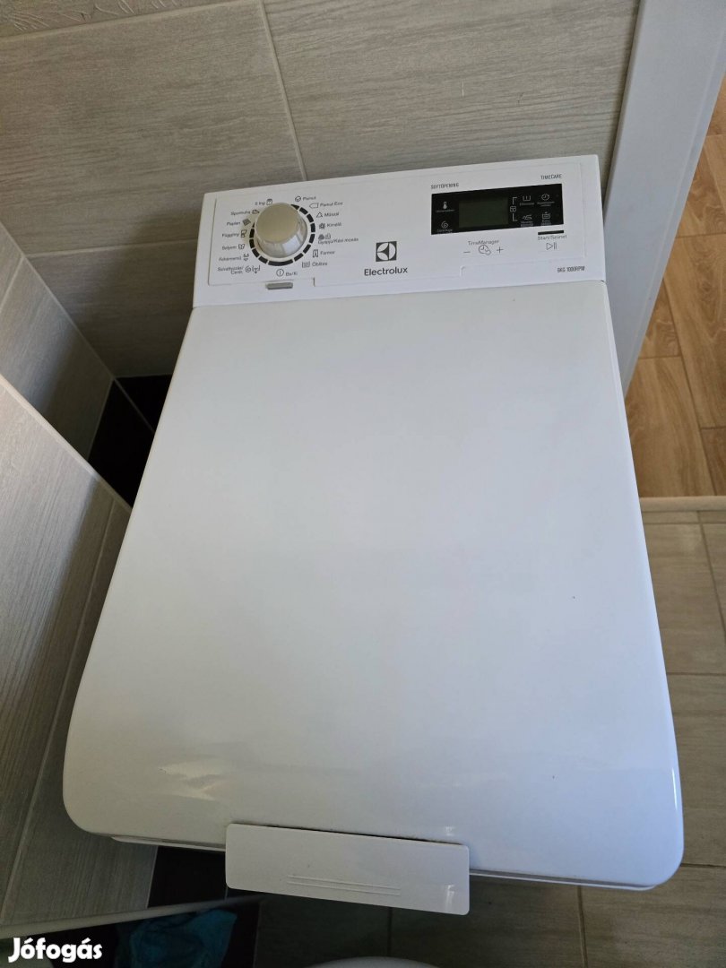 Electrolux EWT1066Esw felültöltős mosógép