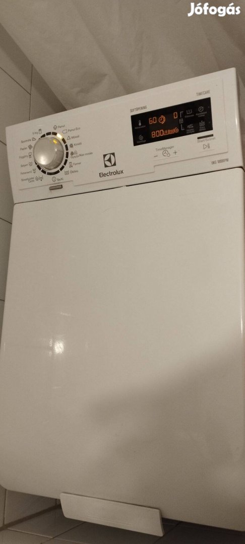 Electrolux EWT1066Esw felültöltős mosógép