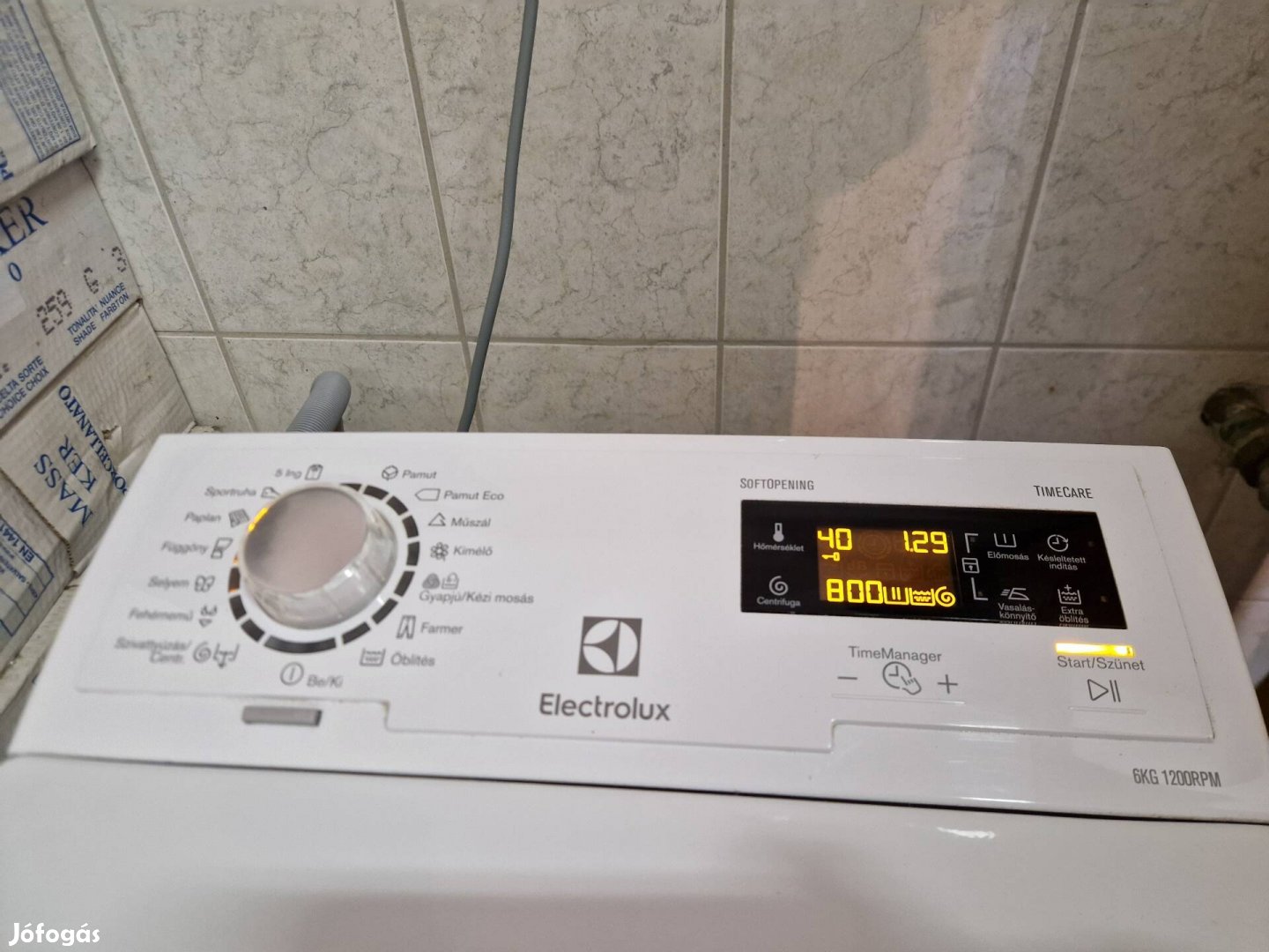 Electrolux Felül Töltős Mosógép