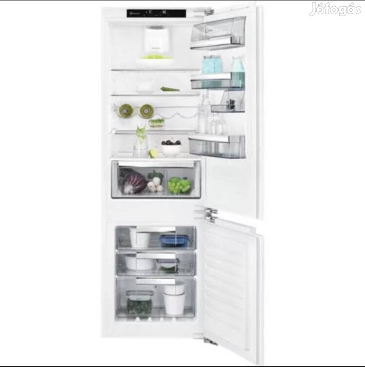 Electrolux beépíthető kombinált hűtőszekrény