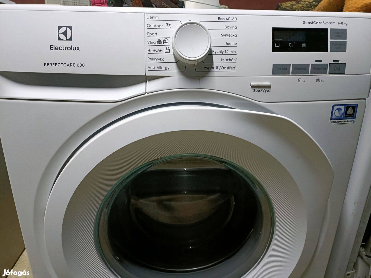 Electrolux elöltöltős mosógép