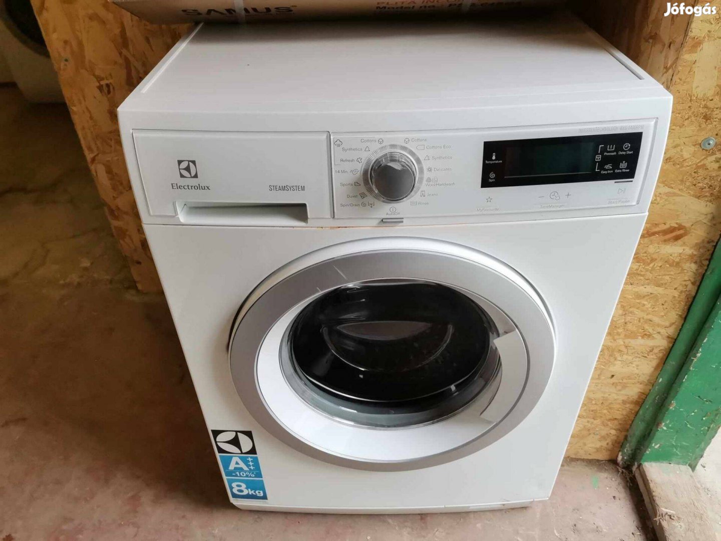 Electrolux mosógép 8 kg 1400 centrifugával garanciával