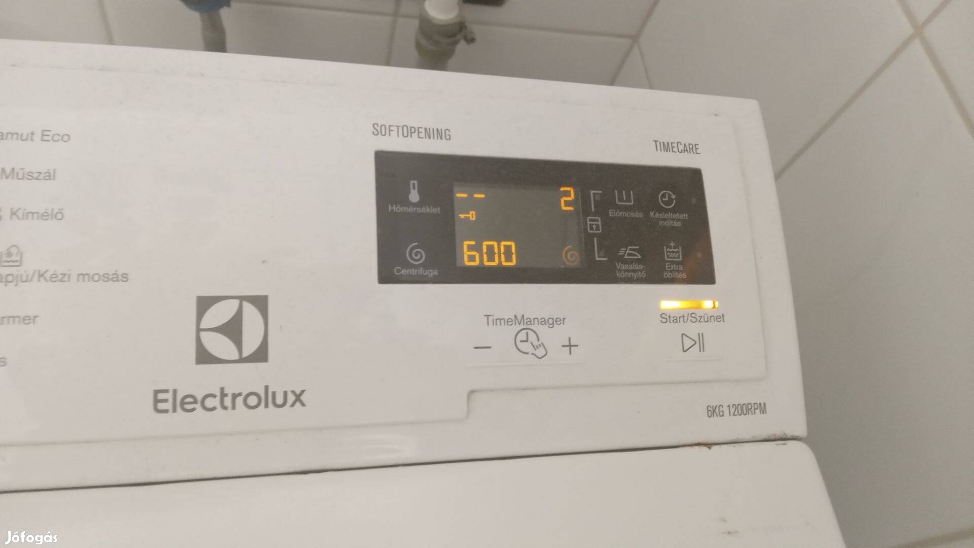 Electrolux mosógép alkatrésznek