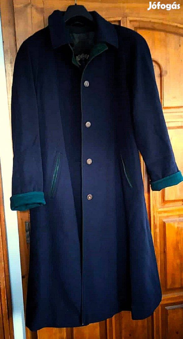 Elegáns Lodenfrey márkájú lóden kabát, szűz gyapjúból