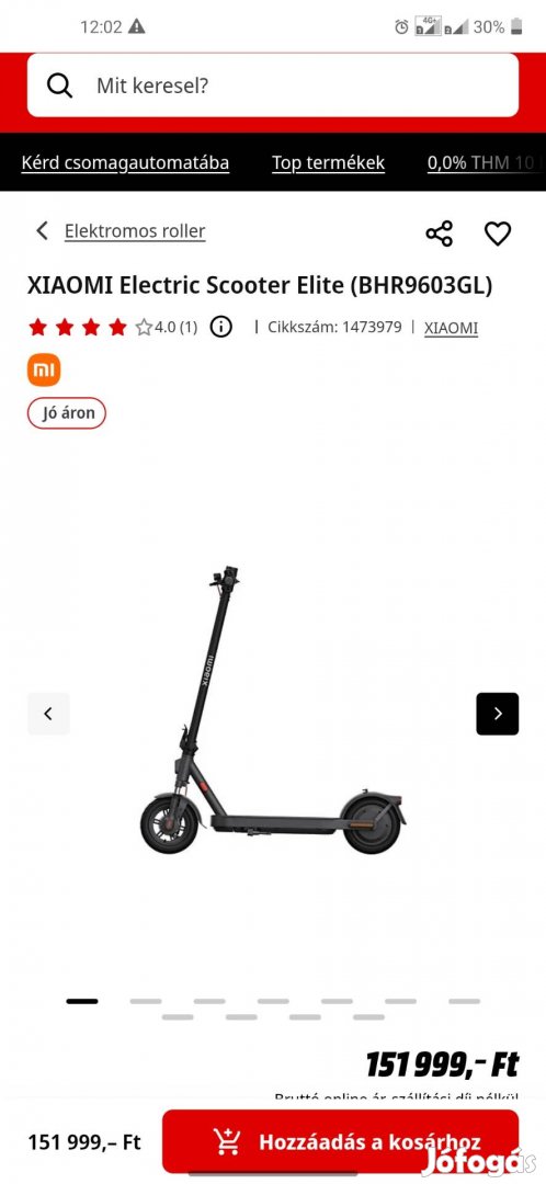 Elektomos roller