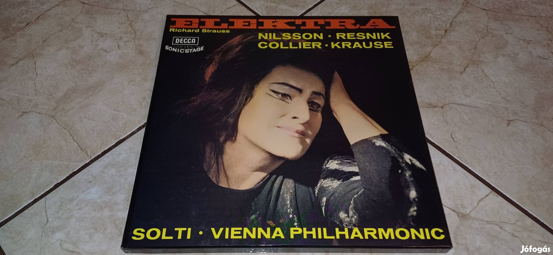 Elektra Solti 2 lp bakelit hanglemez box