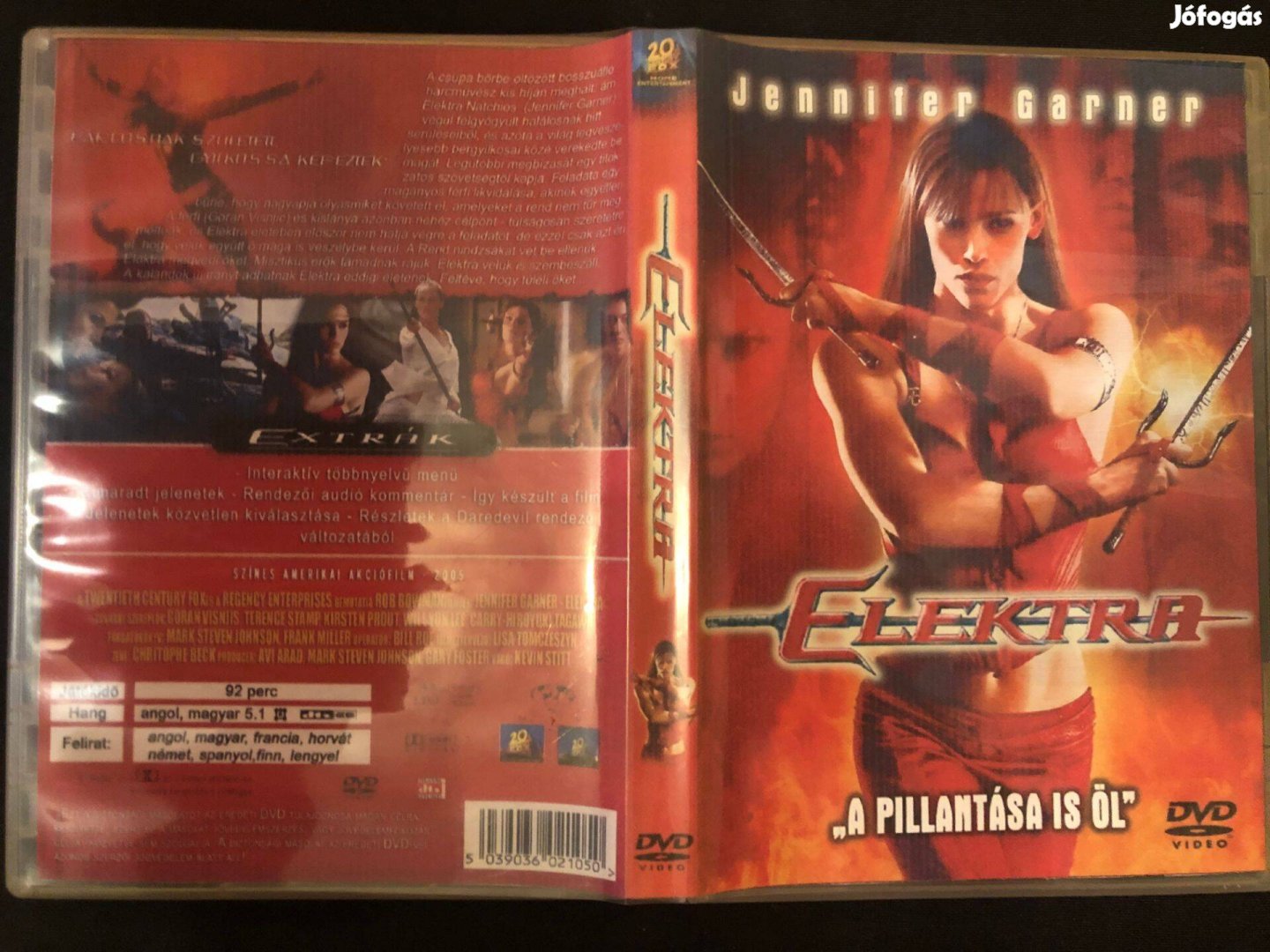 Elektra (ritkaság, Jennifer Garner) DVD