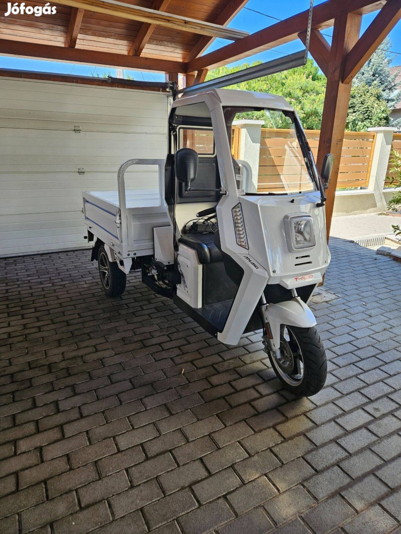 Elektromos 3 kerekű, platós Moped eladó