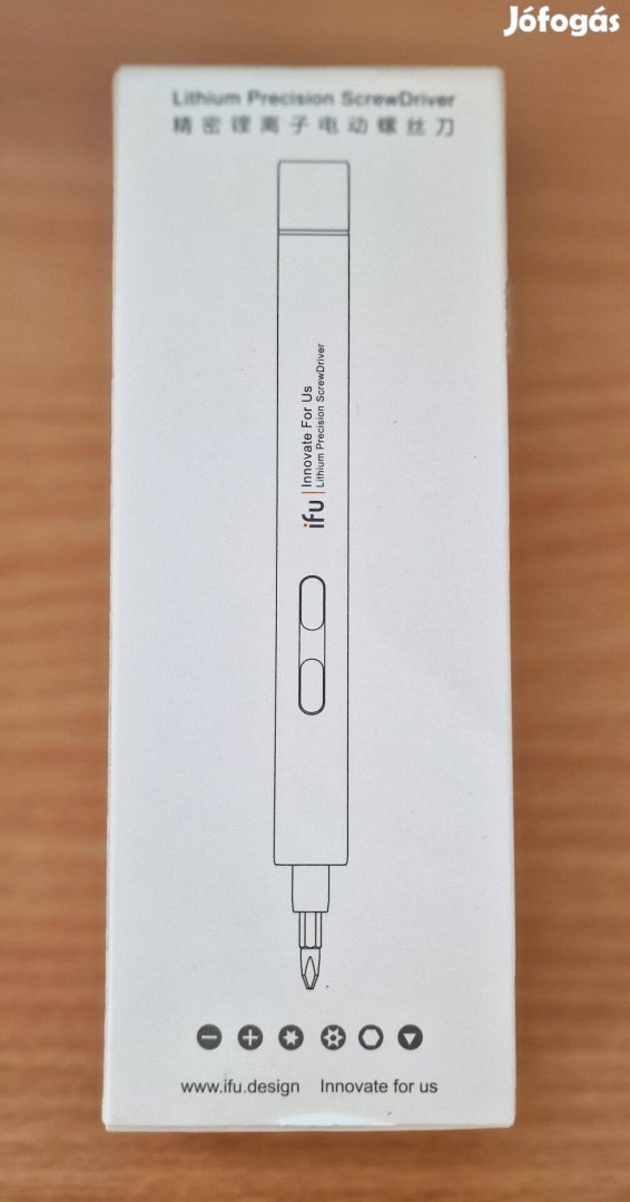Elektromos Akkumulátoros műszerész csavarhúzó IFU LED-es 22