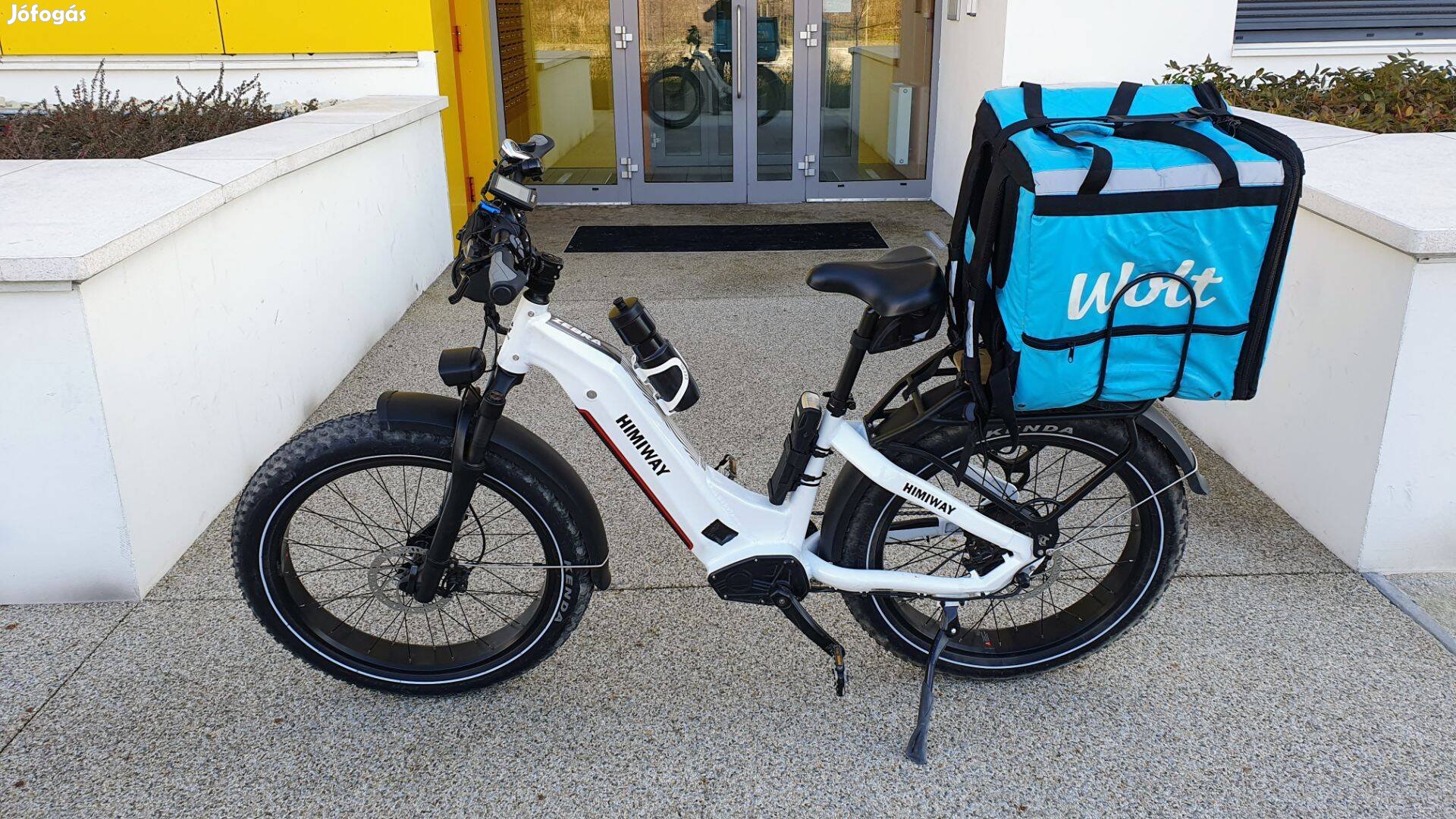 Elektromos Fatbike munkára