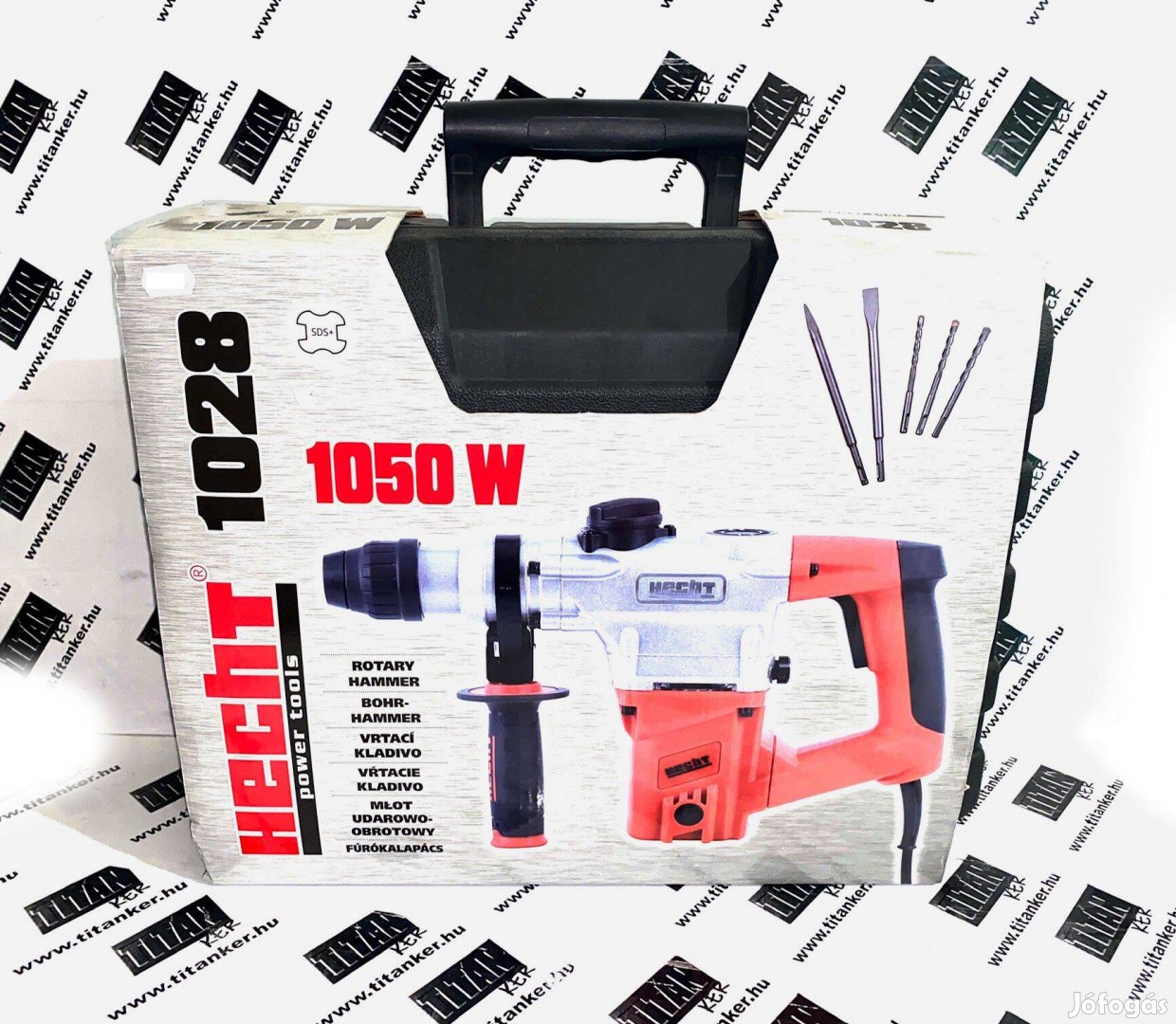 Elektromos Fúrókalapács bontókalapács vésőgép fúrógép 1050W