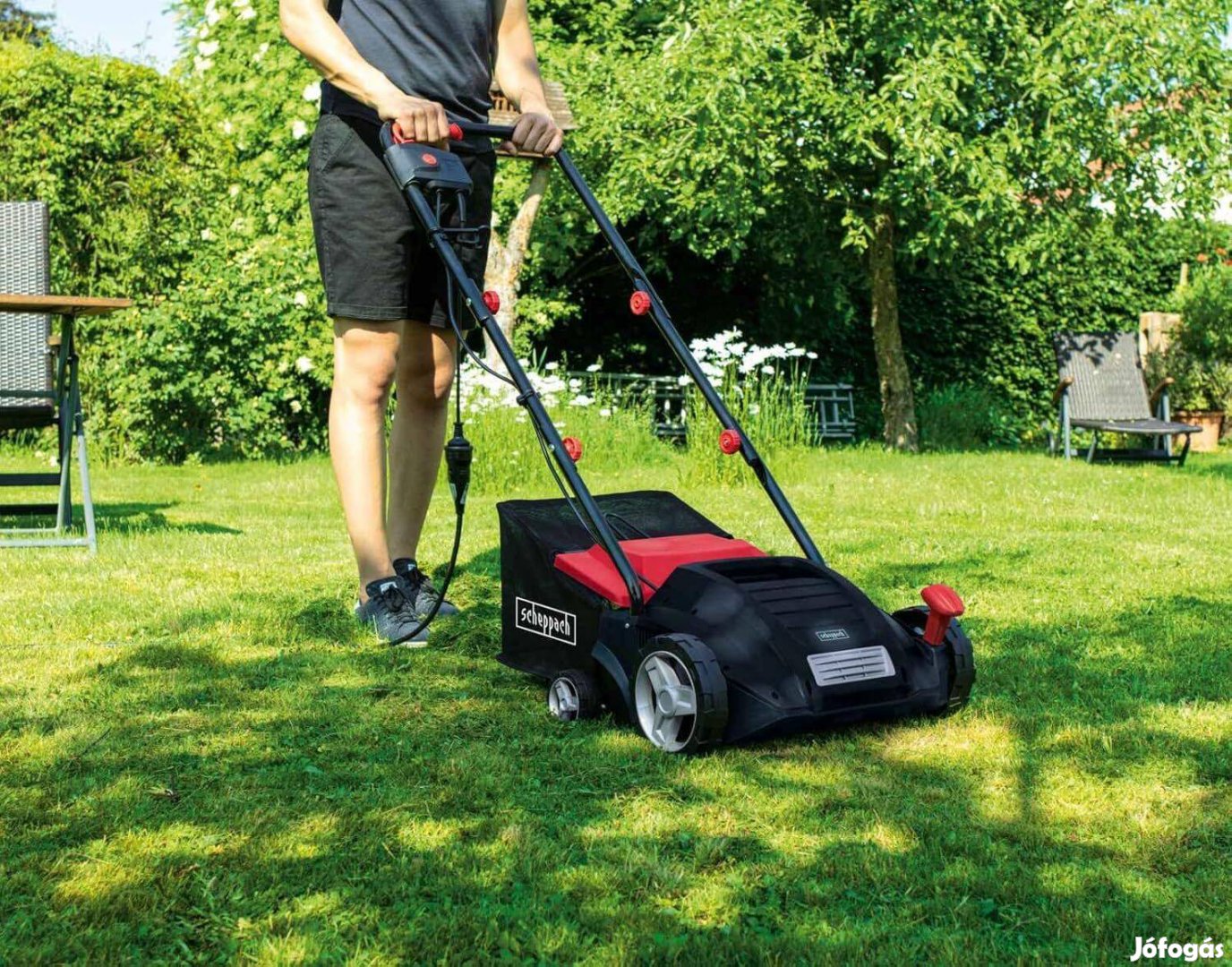 Elektromos Fűszellőztető talajlazító SC32, 1500 W teljesítmény, 32 cm