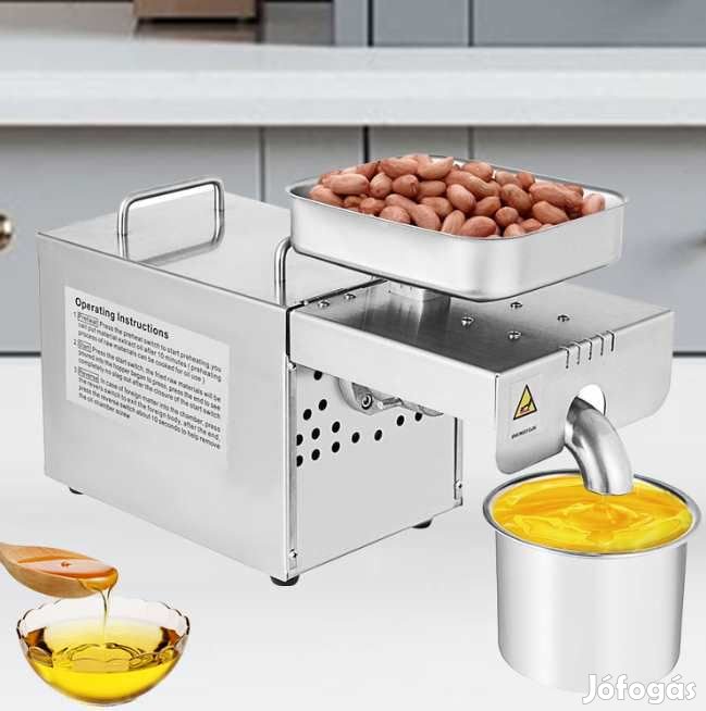 Elektromos Hidegensajtoló Olajprés VVA-1 460W  (4715)