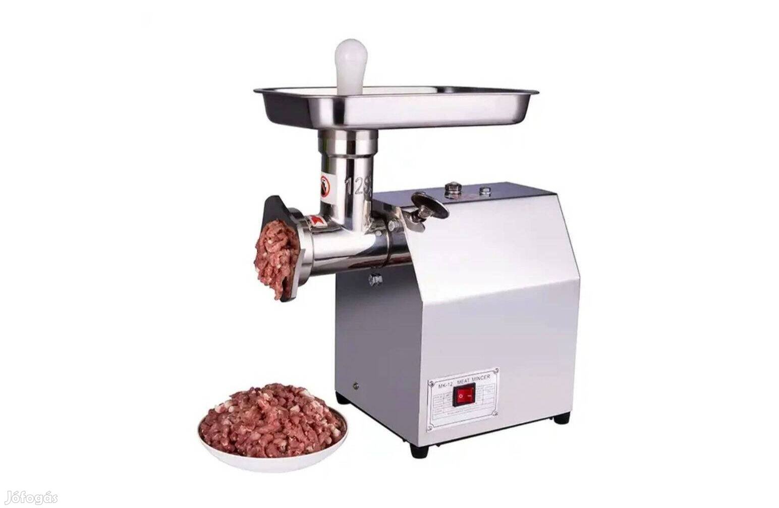 Elektromos Ipari húsdaráló inox 3KW M12 rozsdamentes 220V