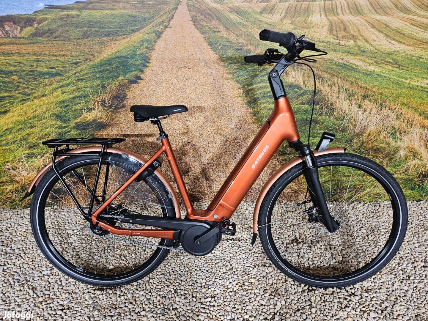 Elektromos Kerékpár Ebike Új Holland Bosch Smart TrekkingFél