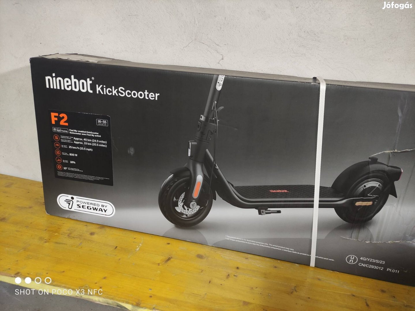 Elektromos Roller Segway F2 