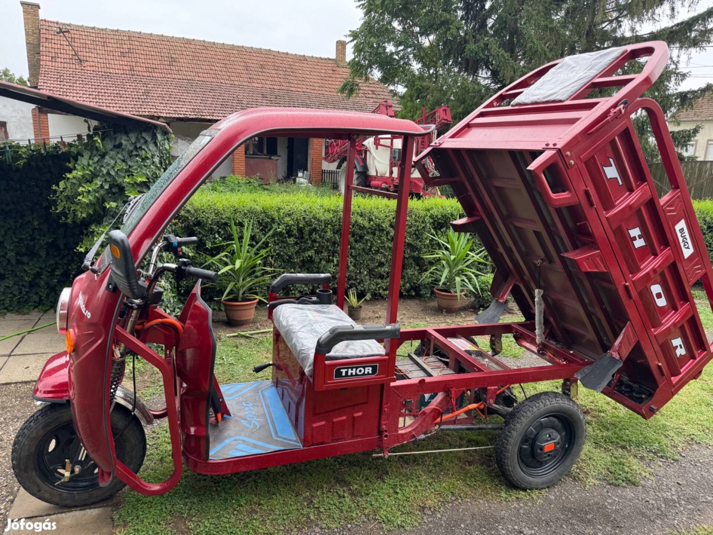 Elektromos Tricikli Thor Buggy 1000w 48V32Ah jogosítvány nélkül!!!