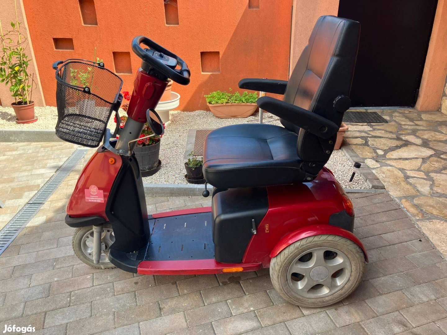 Elektromos akkumulátoros moped rokkant kocsi nagy kerekű