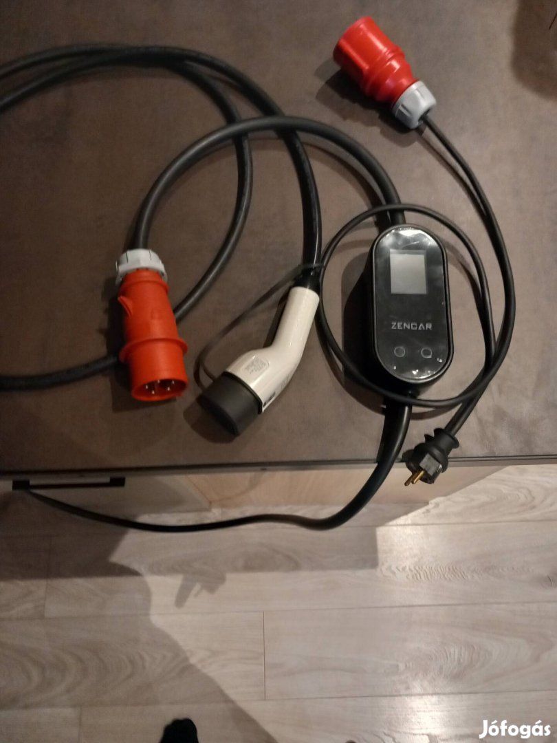Elektromos autó töltő.