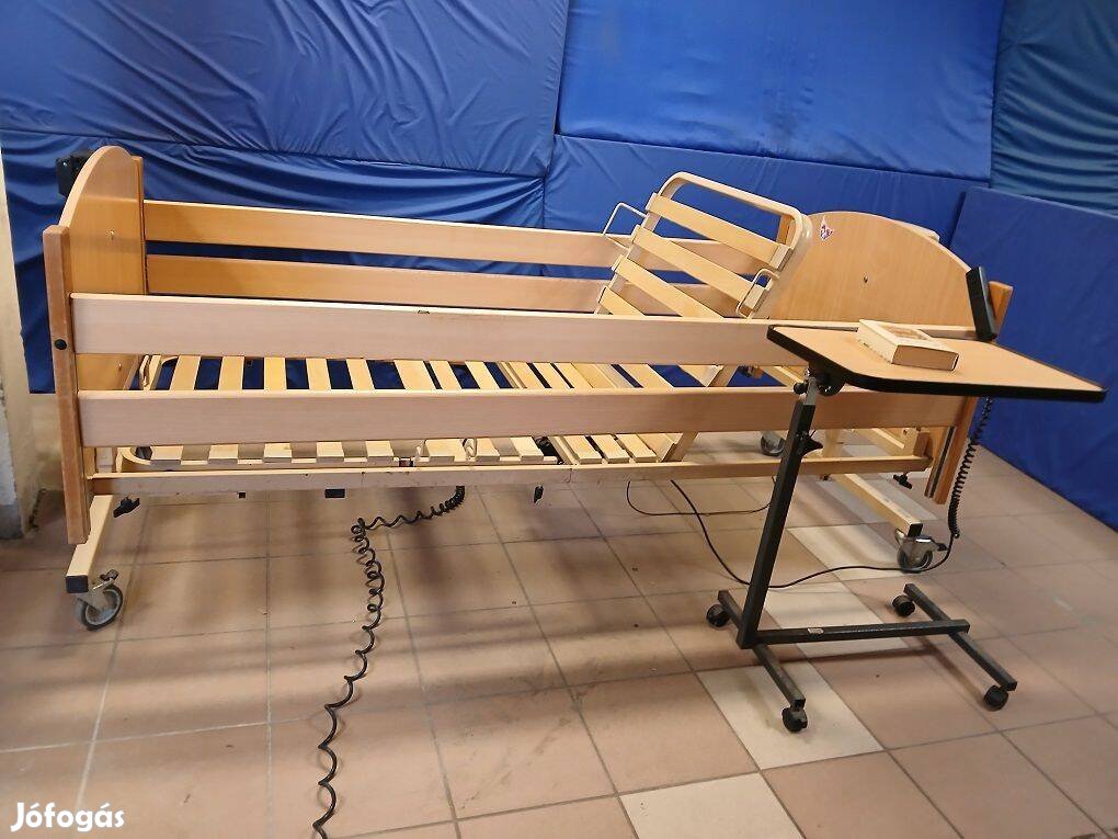 Elektromos betegágy kórházi beteg ápolási ágy 2+1 funkció
