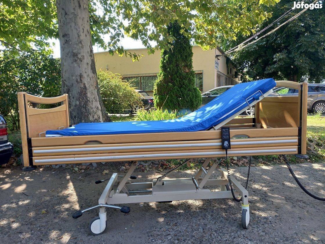 Elektromos betegágy kórházi beteg ápolási ágy gyógyágy Hosszú: 210 cm