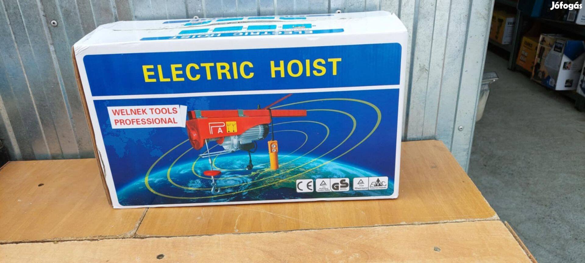 Elektromos csörlő 250kg - 500kg