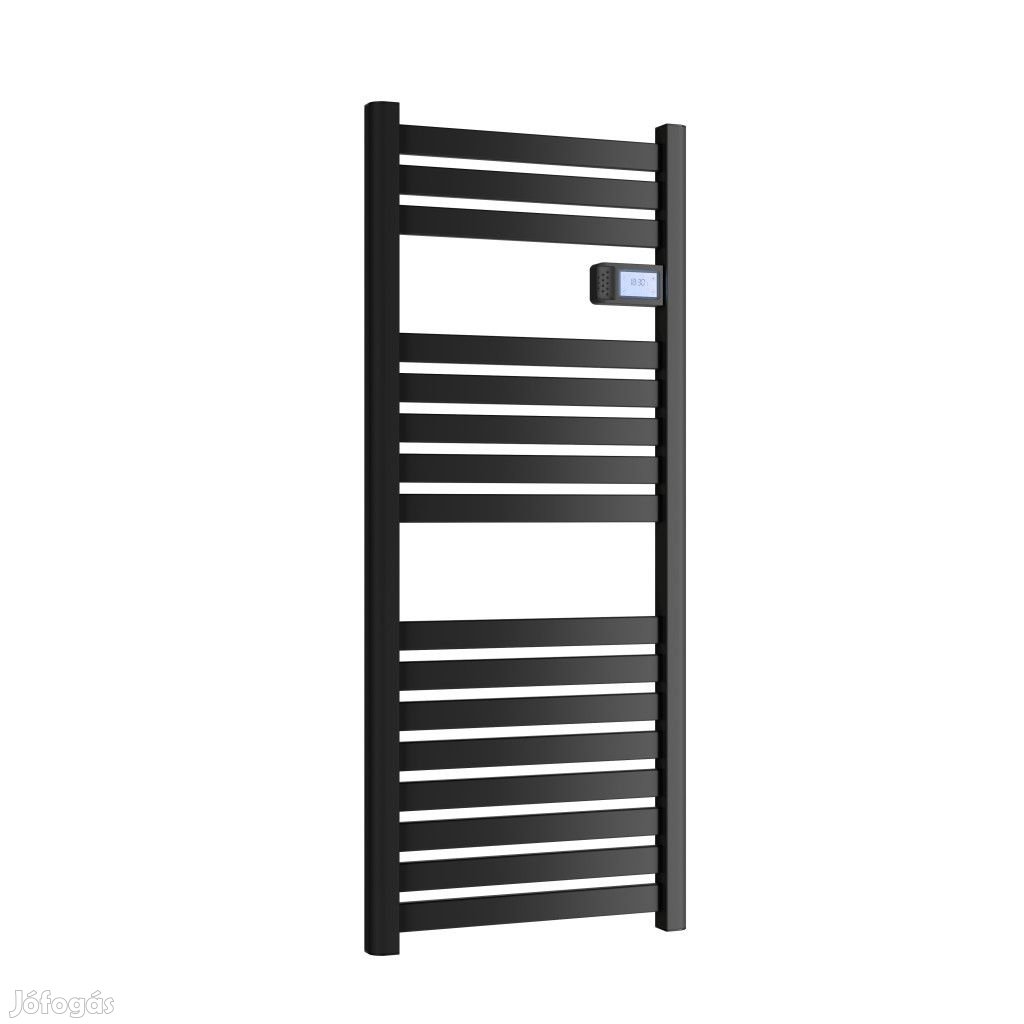 Elektromos design radiátor digitális termosztáttal NERO Italia AF-04D