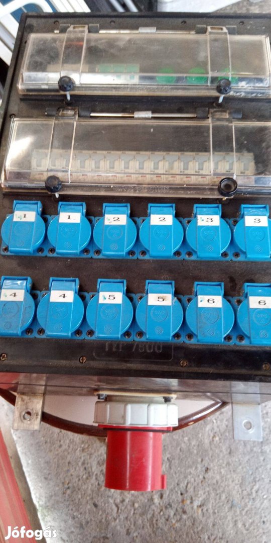 Elektromos elosztó/felvonulási doboz
