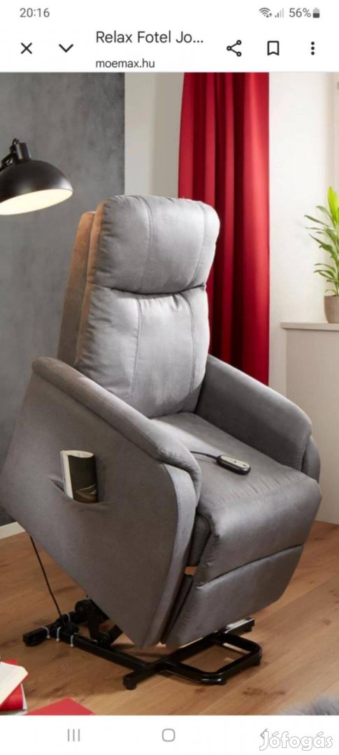 Elektromos felállássegítő relax fotel eladó