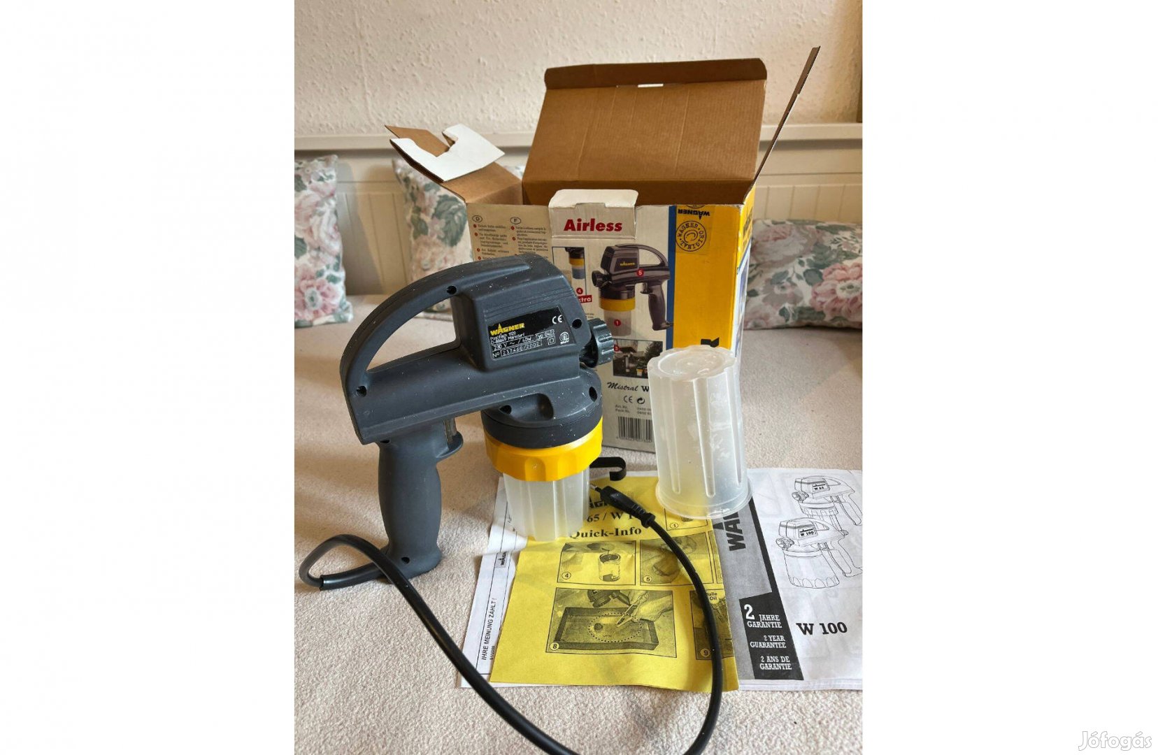 Elektromos festékszóró pisztoly: Wagner Mistral W65