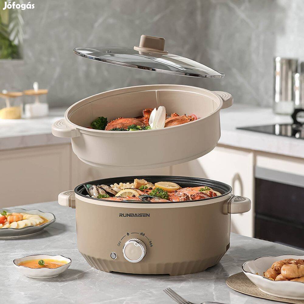 Elektromos főzőedény RBS-24 Runbaisen tapadásmentes