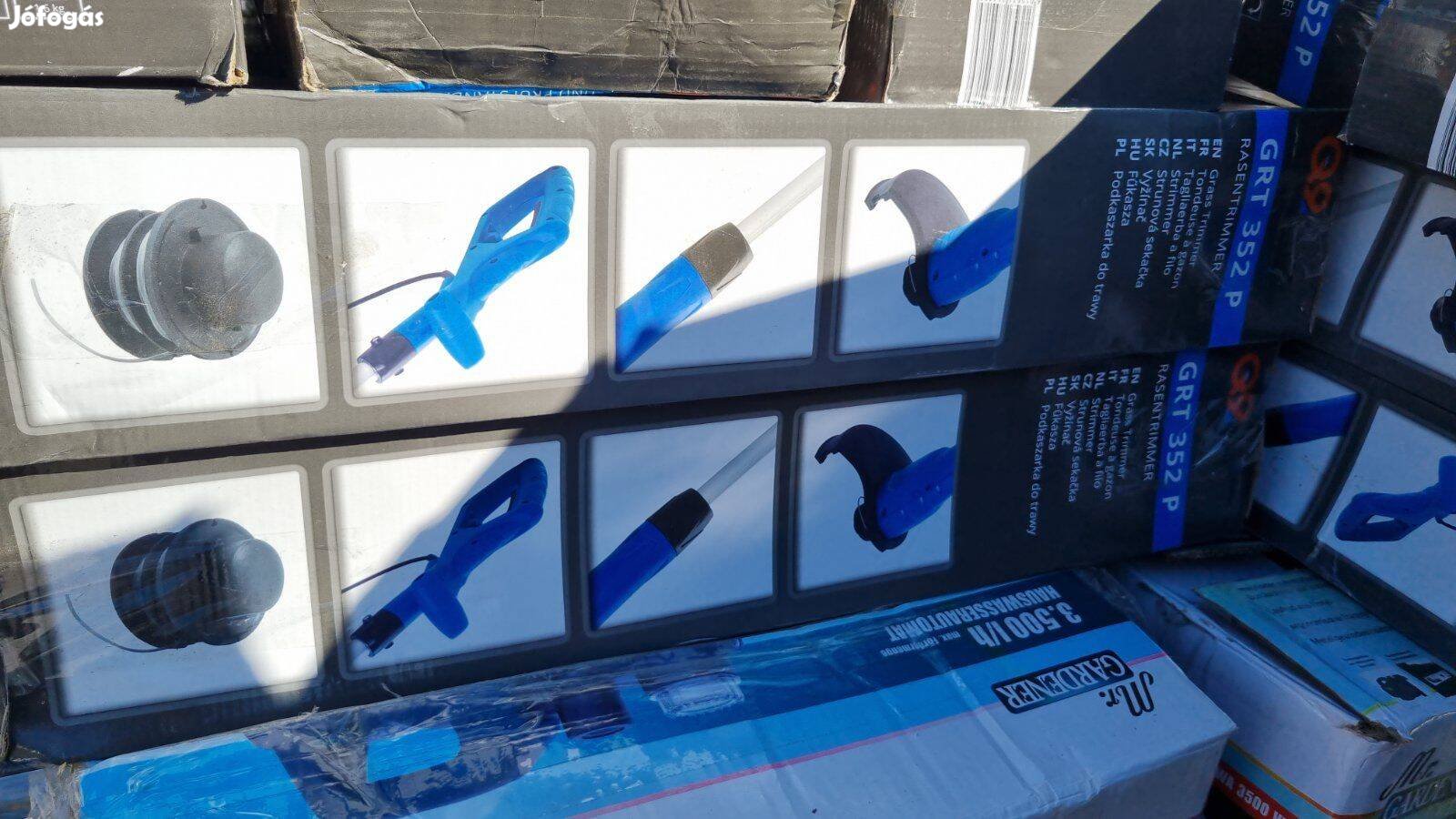 Elektromos fűkasza, 250mm munkaszéleséggel teleszkópos