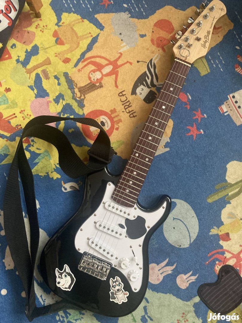 Elektromos gitár szett gyerek Harley Benton 8 Celestion
