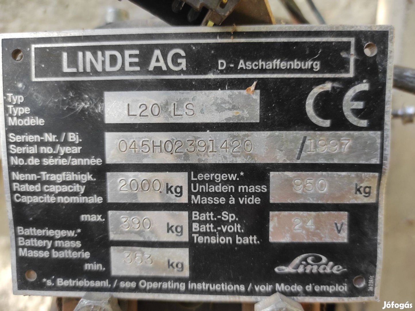 Elektromos gyalogtargonca torony