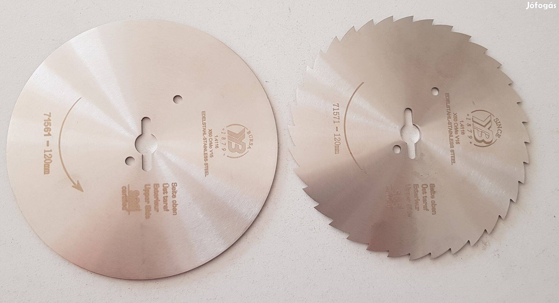 Elektromos gyros kés penge 10 és 12cm-es fogazott recés és