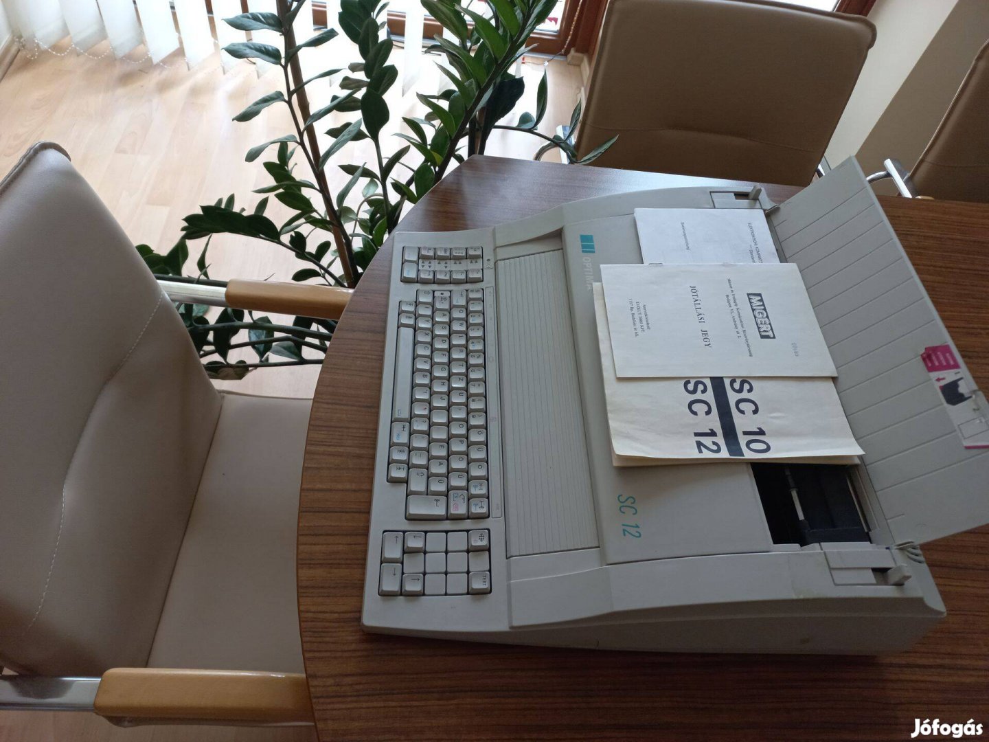 Elektromos írógép Optima SC 12 szalagbeszerzéssel / Gödöllő