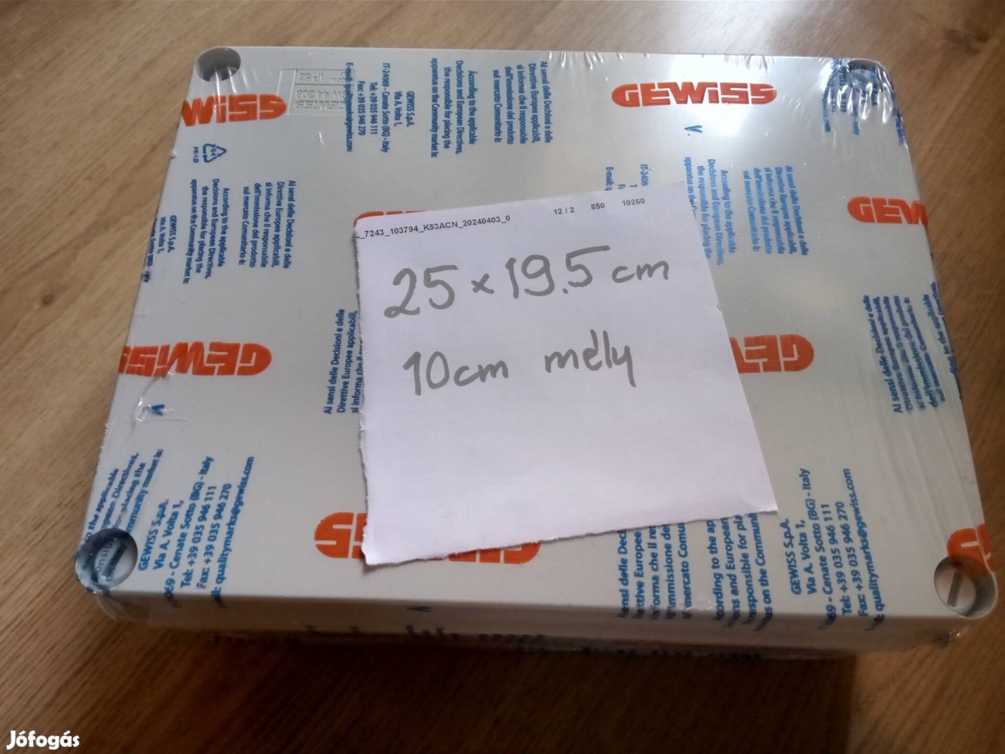 Elektromos kapcsoló doboz -Villanyszerelő