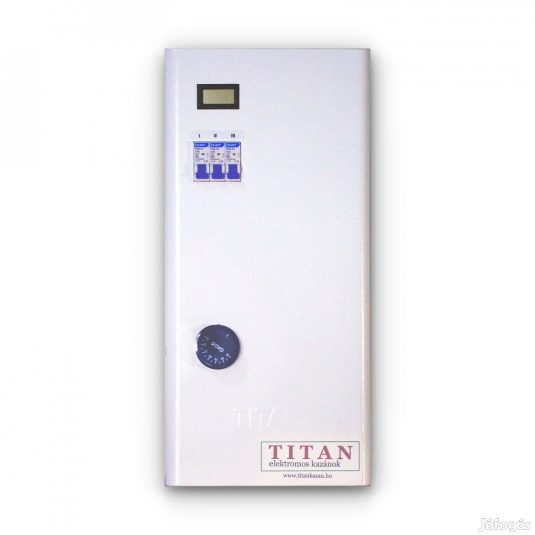 Elektromos kazán - villanykazán - Titan Mikro fali, 7,5 kW új, számla