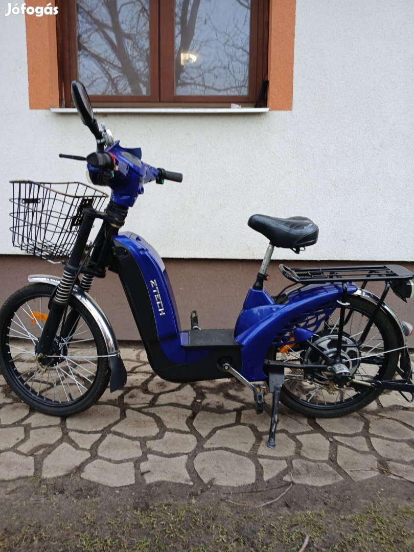 Elektromos kerékpár.