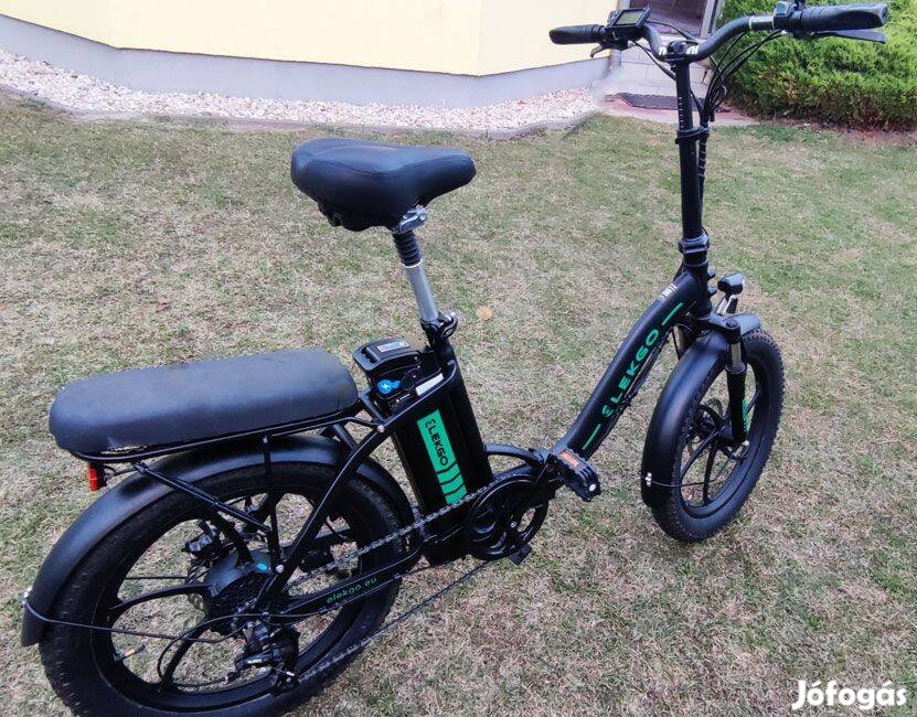 Elektromos kerékpár, összecsukható ebike, alumínium váz, 20