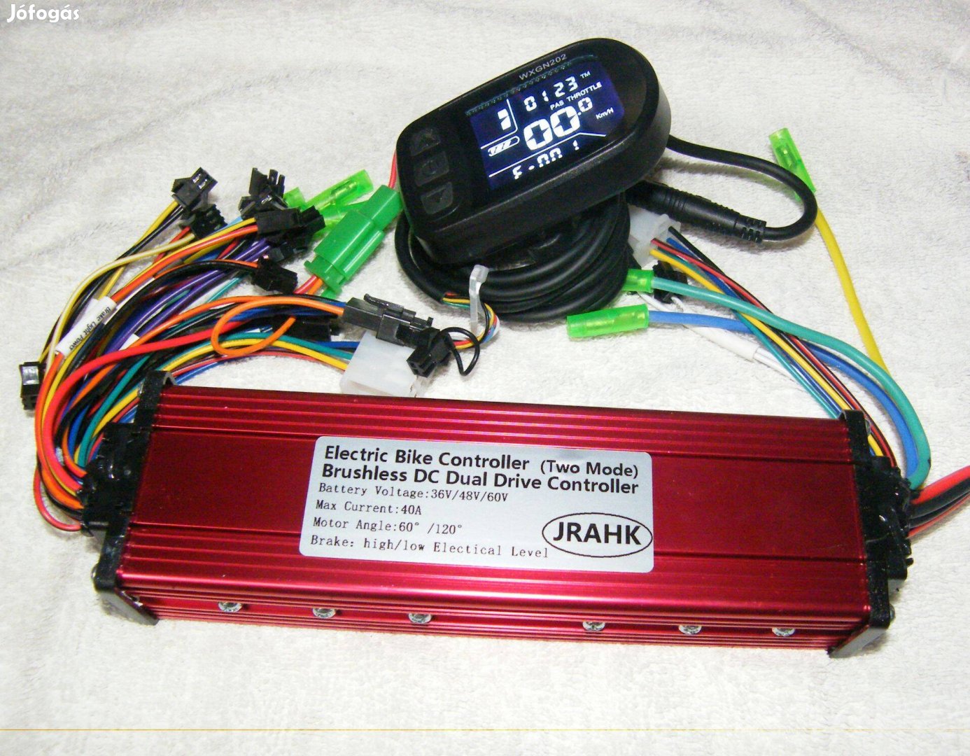 Elektromos kerékpár, roller 2 motoros vezérlő