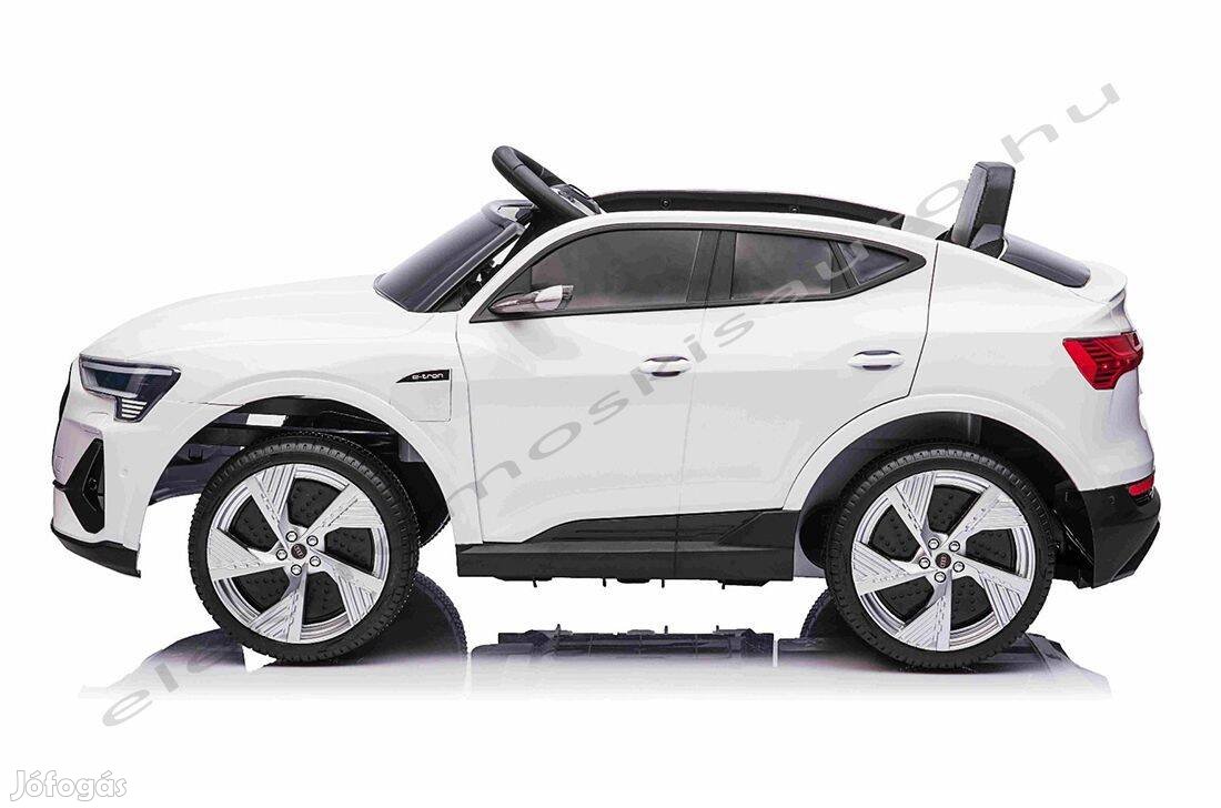 Elektromos kisautó - AUDI E-Tron fehér 12V-os 1 személyes