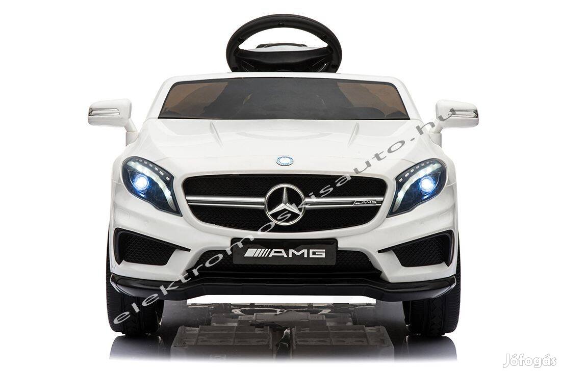 Elektromos kisautó - Mercedes Benz GLA 45 AMG fehér eredeti licence