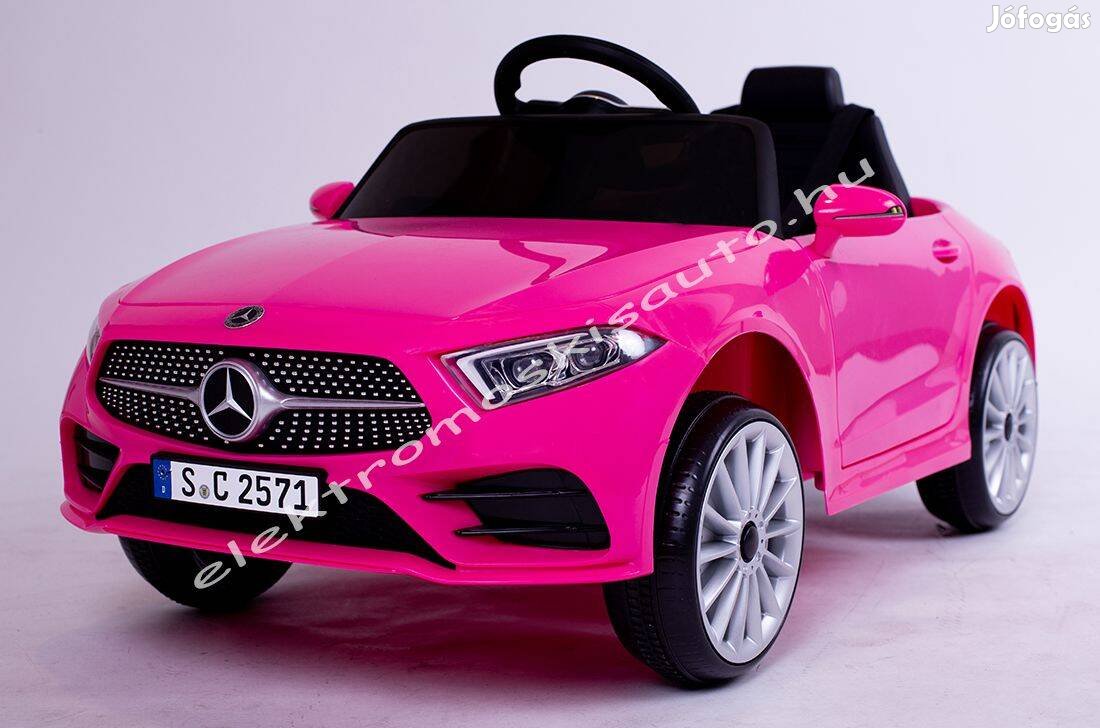 Elektromos kisautó - Mercedes CLS350 Coupe 12V pink 1személyes eredeti