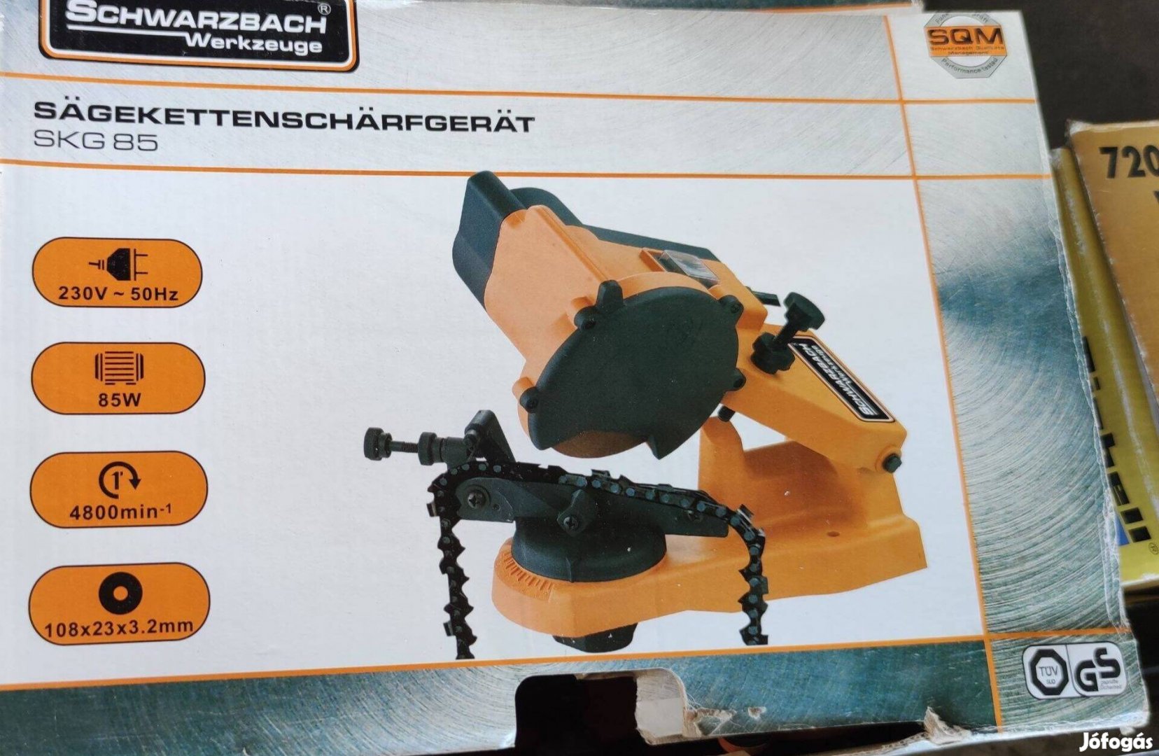 Elektromos láncélező elektromos láncfűrészhez