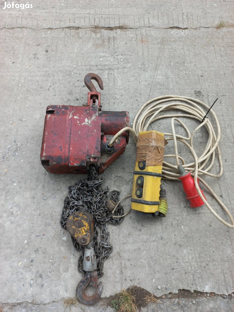 Elektromos láncos emelő 250kg