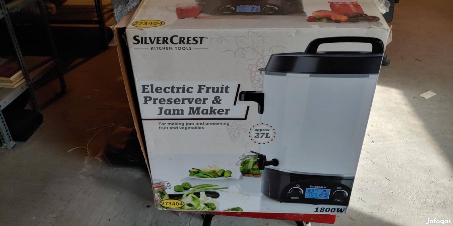 Elektromos lekvárfőző Új